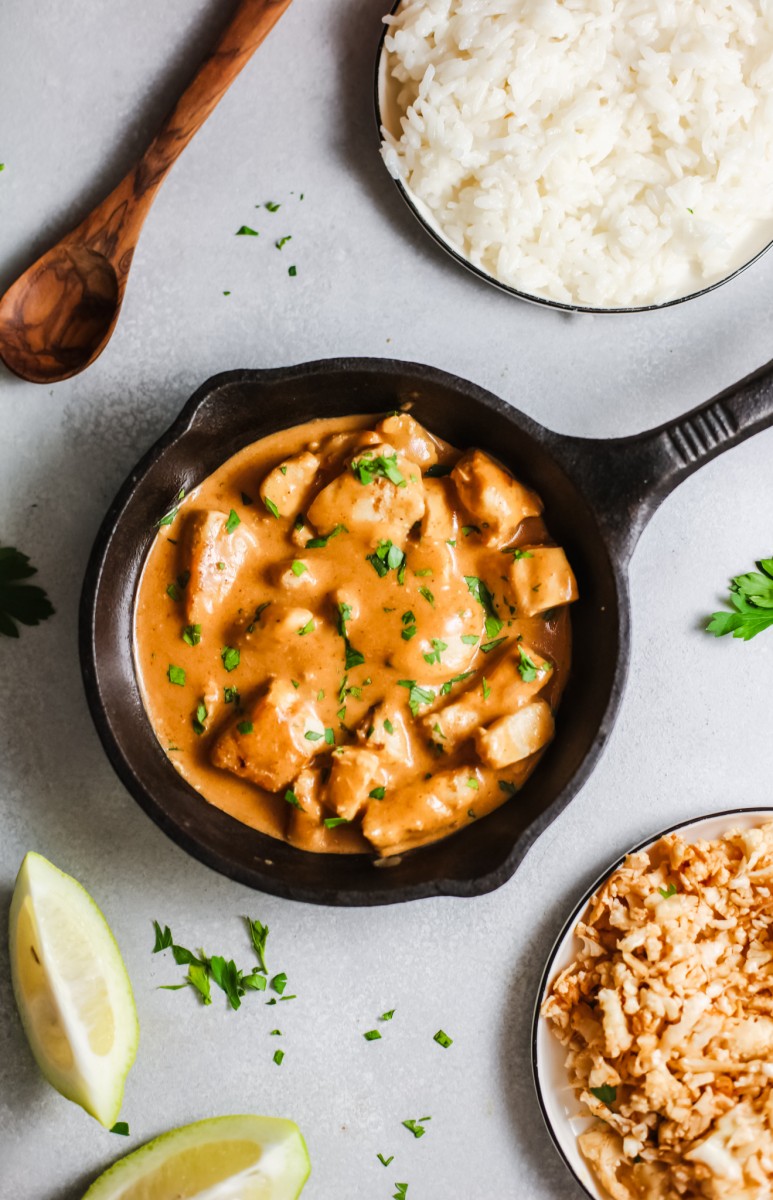 Gluten and dairy-free slow cooker butter chicken (low-fodmap friendly)